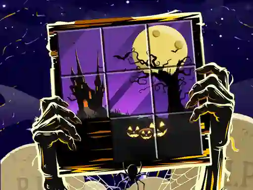 Puzzle Slide Terror — δωρεάν online παιχνίδι