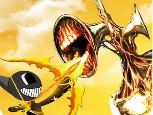 Siren Head Vs Cartoon Cat — δωρεάν online παιχνίδι