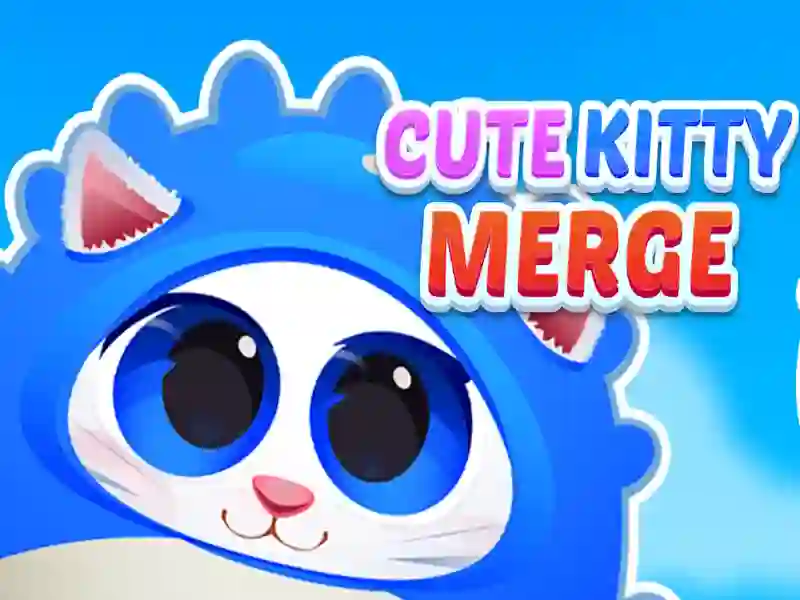 Cute Kitty Merge — δωρεάν online παιχνίδι