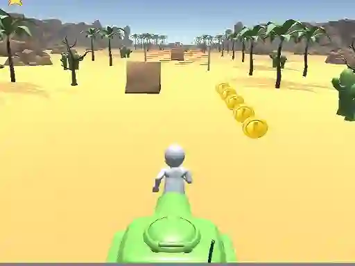 3D Desert Parkour — δωρεάν online παιχνίδι