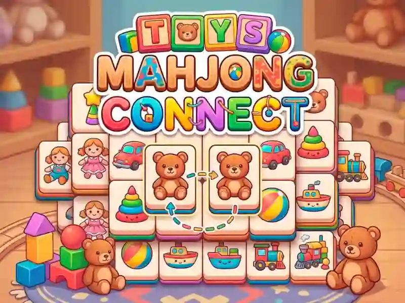 Toys Mahjong Connect — δωρεάν online παιχνίδι