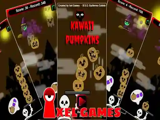 Kawaii Pumpkins — δωρεάν online παιχνίδι