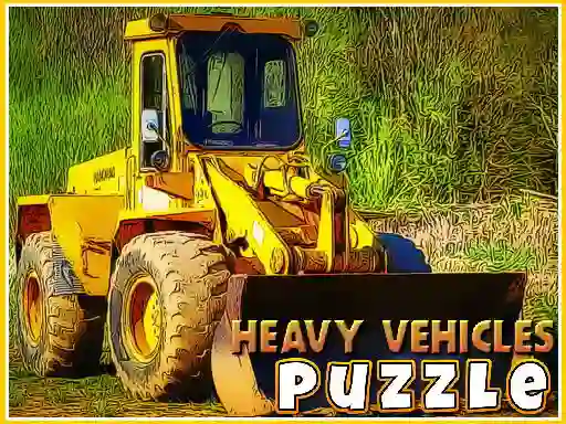 Heavy Vehicles Puzzle — δωρεάν online παιχνίδι