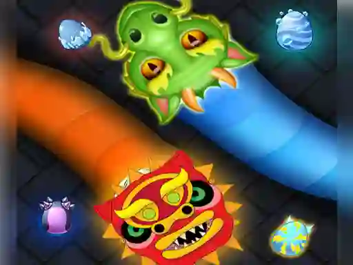 Slither Dragon.io — δωρεάν online παιχνίδι
