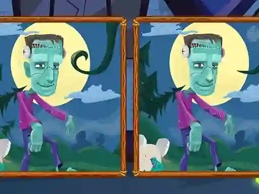 Halloween Find the Differences — δωρεάν online παιχνίδι