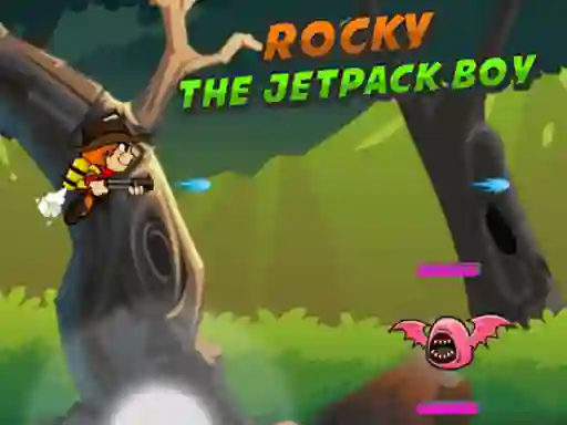 Rocky The Jetpack Boy — δωρεάν online παιχνίδι