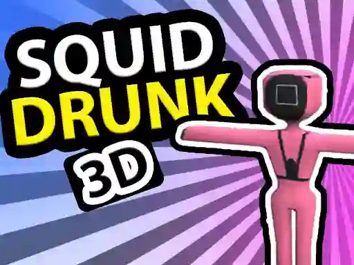 Squid Drunk 3D — δωρεάν online παιχνίδι