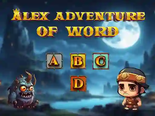 Alex Adventure of Word — δωρεάν online παιχνίδι