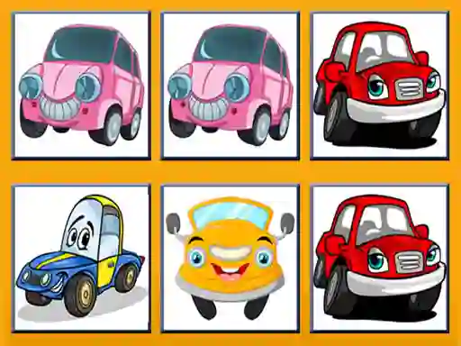 Funny Cars Memory — δωρεάν online παιχνίδι