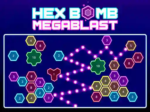 Hex bomb Megablast — δωρεάν online παιχνίδι