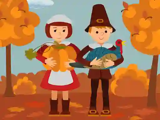 Thanksgiving Jigsaw — δωρεάν online παιχνίδι