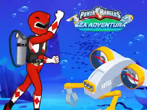 Power rangers Sea adventura — δωρεάν online παιχνίδι