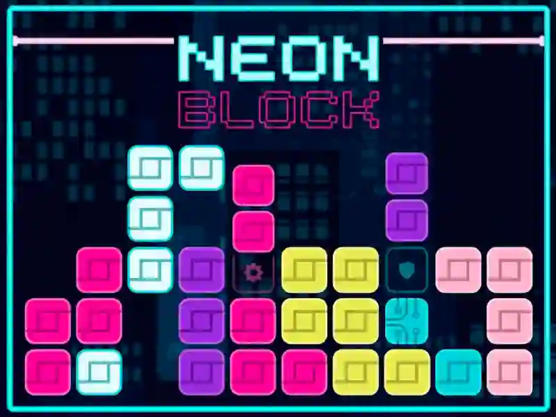 Neon Block — δωρεάν online παιχνίδι