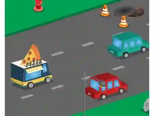 Food Rush Traffic — δωρεάν online παιχνίδι