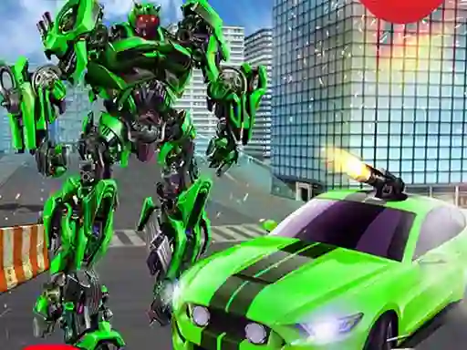 Grand robot car transform 3d game — δωρεάν online παιχνίδι