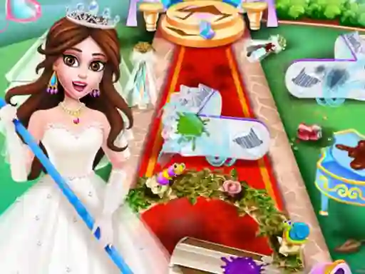 Princess Wedding Cleaning — δωρεάν online παιχνίδι