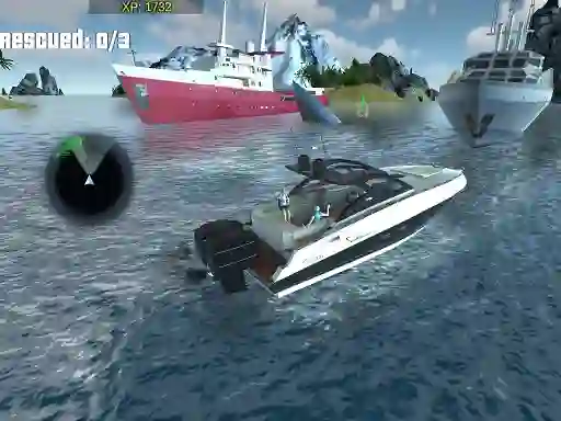 American Boat Rescue Simulator — δωρεάν online παιχνίδι
