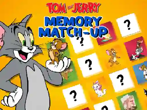 Tom and Jerry Memory Match Up — δωρεάν online παιχνίδι