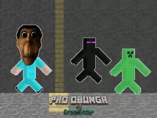 Pro Obunga vs CreepEnder — δωρεάν online παιχνίδι