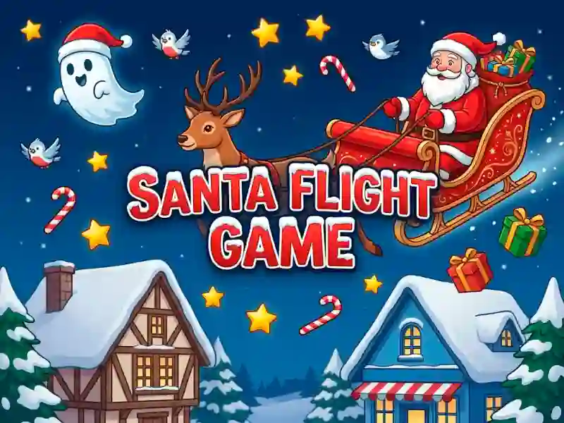 Santa Flight Game — δωρεάν online παιχνίδι