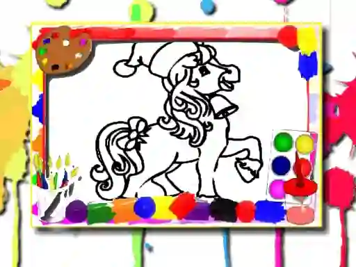 Horse Coloring Book — δωρεάν online παιχνίδι