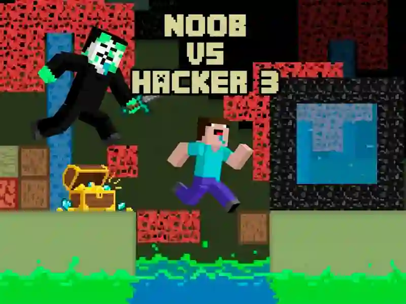 Noob vs Hacker — δωρεάν online παιχνίδι