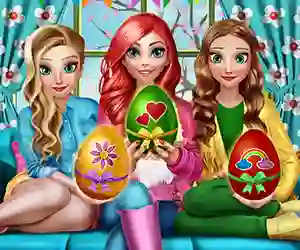Princesses Easter Fun — δωρεάν online παιχνίδι
