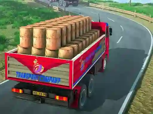 Indian Truck Driver Cargo Duty Delivery — δωρεάν online παιχνίδι