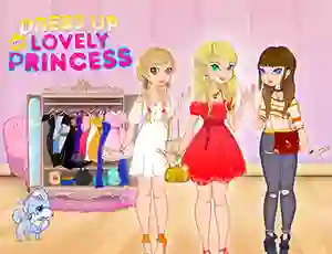 Dress Up The Lovely Princess — δωρεάν online παιχνίδι