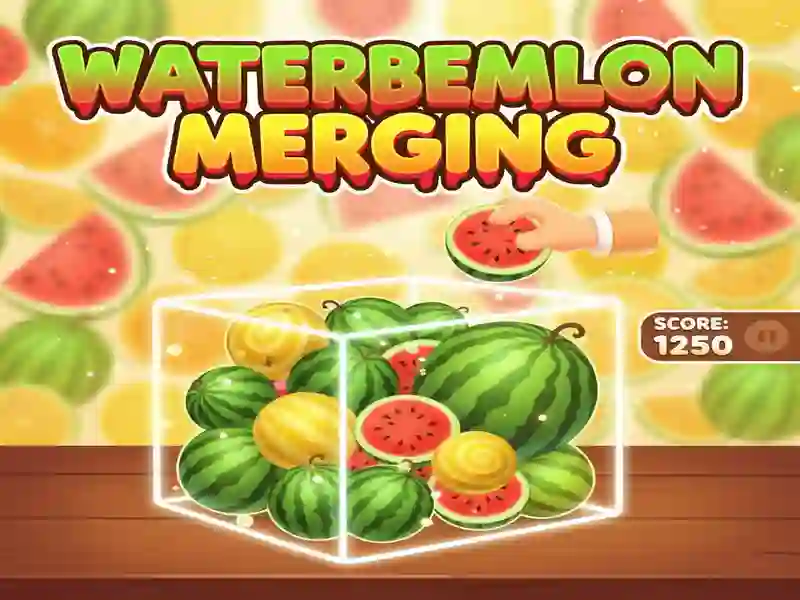 Watermelon Merging — δωρεάν online παιχνίδι
