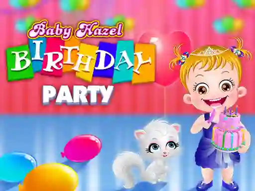 Baby Hazel. Birthday party — δωρεάν online παιχνίδι