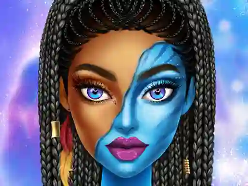 Blue Girls Make Up — δωρεάν online παιχνίδι