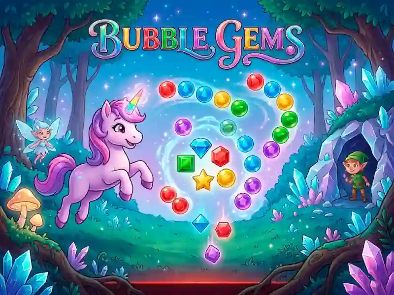 Bubble Gems — δωρεάν online παιχνίδι
