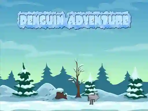 Penguin adventure — δωρεάν online παιχνίδι