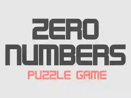 Zero Numbers Puzzle Game — δωρεάν online παιχνίδι