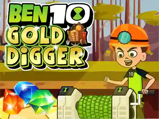 Ben 10 Gold Digger — δωρεάν online παιχνίδι