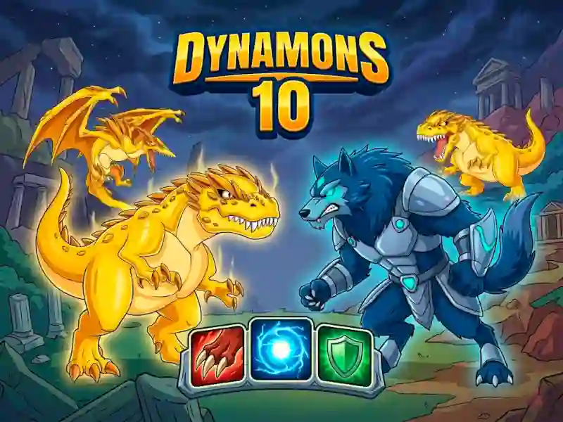 Dynamons 10 — δωρεάν online παιχνίδι