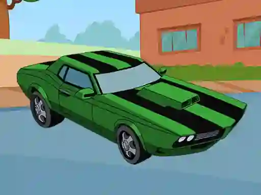 Ben 10 Car Jigsaw — δωρεάν online παιχνίδι