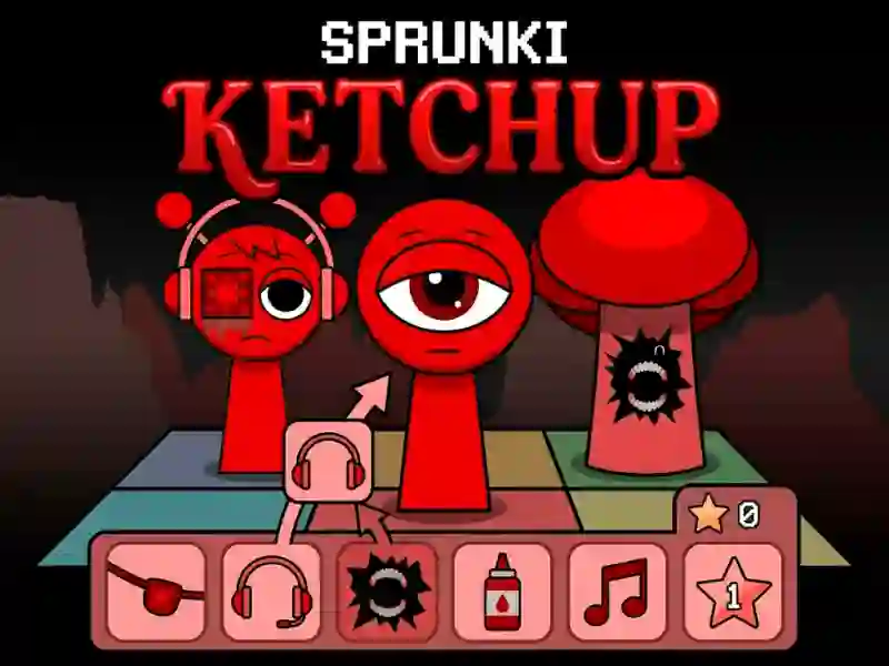 Sprunki Ketchup — δωρεάν online παιχνίδι