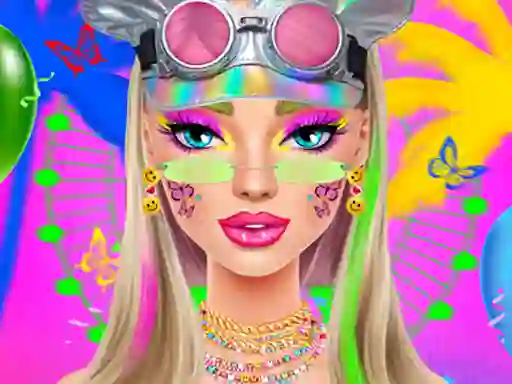 Festival Vibes Makeup — δωρεάν online παιχνίδι