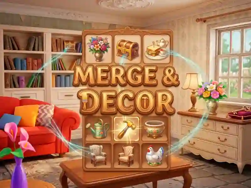 Merge & Decor — δωρεάν online παιχνίδι