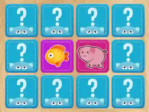 Find A Pair Animals — δωρεάν online παιχνίδι