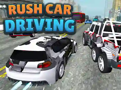 Rush Car Driving — δωρεάν online παιχνίδι