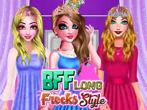 BFF Long Frocks Style — δωρεάν online παιχνίδι