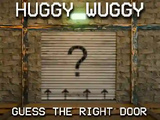 Huggy Wuggy Guess the right door — δωρεάν online παιχνίδι