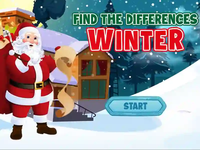 Find The Differences Winter — δωρεάν online παιχνίδι