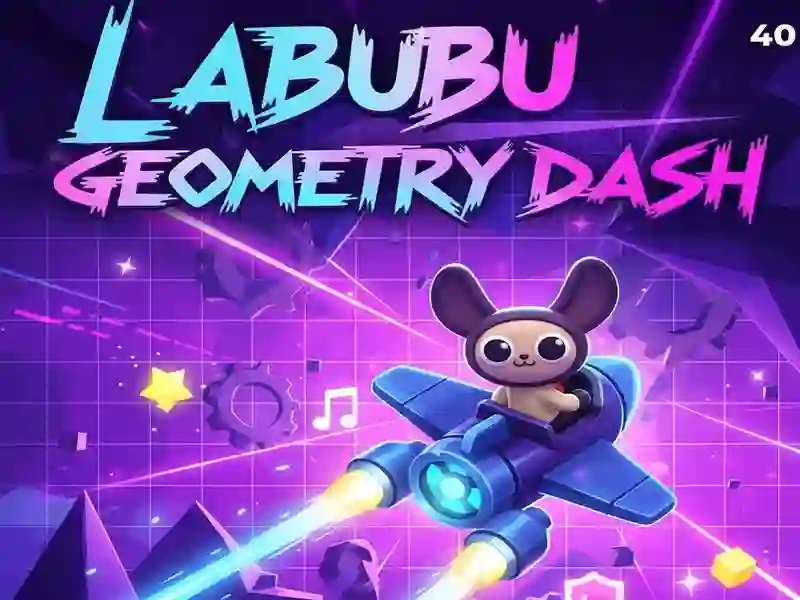 Labubu Geometry Dash — δωρεάν online παιχνίδι