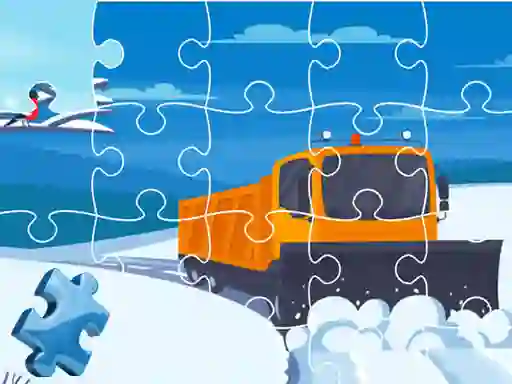Winter Trucks Jigsaw — δωρεάν online παιχνίδι