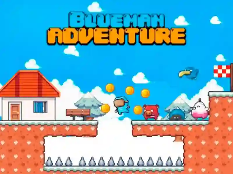 Blueman Adventure — δωρεάν online παιχνίδι