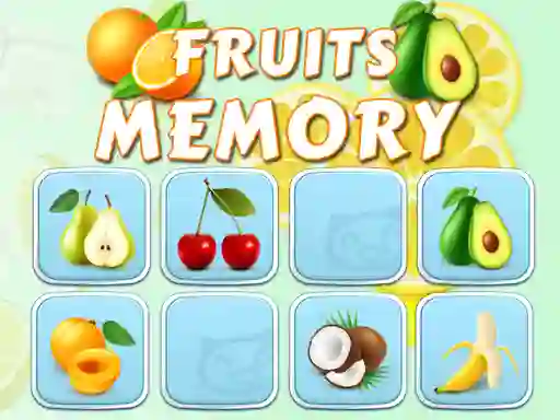 Fruits Memory — δωρεάν online παιχνίδι